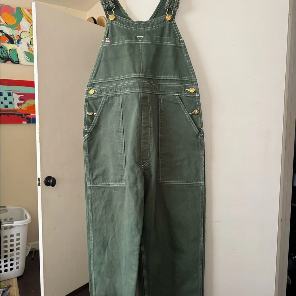 big Bud Press overalls green medium workwear - Picture 1 of 7